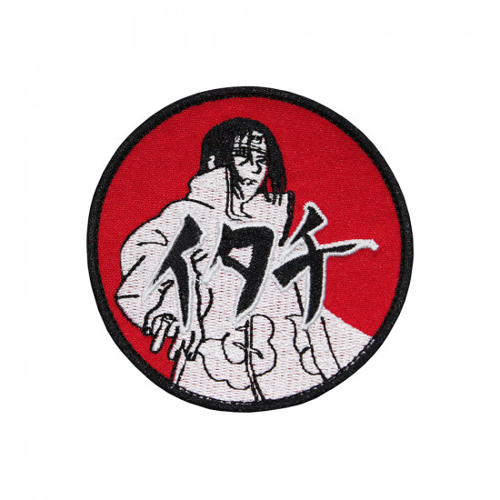 Uchiha Naruto Anime heroes Embroidered Sew-on / Iron-on / Velcro Patch