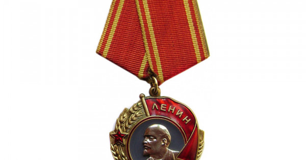 MEDAILLE DE L'ORDRE Urss, Cccp, Russie, Union Soviétique EUR 25,00