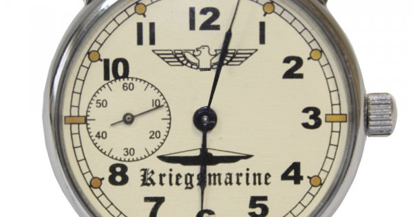 ドイツKRIEGSMARINE腕時計IIIdライヒ海軍士官第二次世界大戦