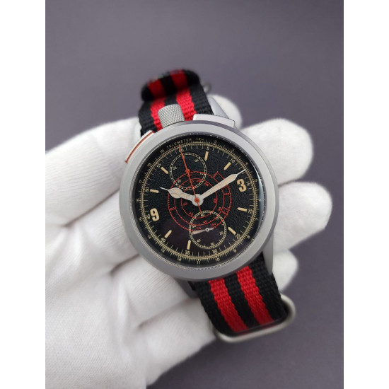 "Military gamble" Original wristwatch Genuine Soviet military watch Stainless Steel Rare limited edition USSR type wrist watch Vintage retro design