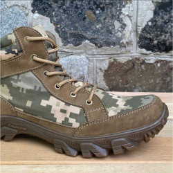 "Coyote" Urban Tactical Boots: Nubuck Leather Ukrainian Military Footwear "Coyote" Urban Tactical Boots: Nubuck Leather Ukrainian Military Footwear