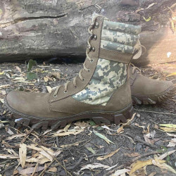 "Sprint-3" Ukrainian Urban Boots: Pixel Camo Tactical Footwear "Sprint-3" Ukrainian Urban Boots: Pixel Camo Tactical Footwear