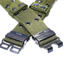 NATO Tactical Belt for Men: Heavy Duty with Quick-Release Metal Buckle NATO Tactical Belt for Men: Heavy Duty with Quick-Release Metal Buckle