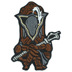 Bloodborne Lady Maria Patch – Astral Clocktower Hunter Embroidery Sew on / Iron on /Velcro Bloodborne Lady Maria Patch – Astral Clocktower Hunter Embroidery Sew on / Iron on /Velcro