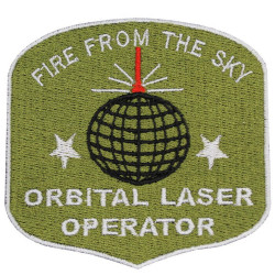 Helldivers 2 Orbital Laser Operator patch Sew / Iron on / Velcro Helldivers 2 Orbital Laser Operator patch Sew / Iron on / Velcro