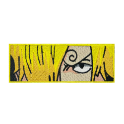 One Piece Sanji Patch , One Piece Sanji Eyes Embroidery Gift Sew on / Iron on /Velcro One Piece Sanji Patch , One Piece Sanji Eyes Embroidery Gift Sew on / Iron on /Velcro