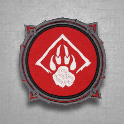 Druid Class Diablo 4 Embroidered Sew on / Iron on / Velcro Patch Druid Class Diablo 4 Embroidered Sew on / Iron on / Velcro Patch