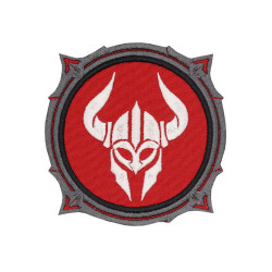 Barbarian Class Diablo 4 Embroidered Sew on / Iron on / Velcro Patch Barbarian Class Diablo 4 Embroidered Sew on / Iron on / Velcro Patch