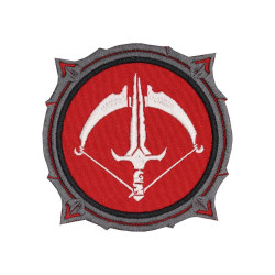 Rogue Class Diablo 4 Embroidered Sew on / Iron on / Velcro Patch Rogue Class Diablo 4 Embroidered Sew on / Iron on / Velcro Patch