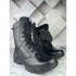 Military Boots “Typhoon” Black Winter Combat Boots | Tactical Urban Leather Footwear