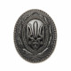 Ukrainian Army Cockade Set | Golden, Silver & Black Military Cap Badges with Trident Emblem Ukrainian Army Cockade Set | Golden, Silver & Black Military Cap Badges with Trident Emblem