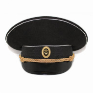 Soviet fleet naval officer's visor hat m69