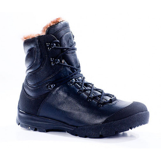 Bottes tactiques d'hiver chaudes en cuir Airsoft "wolverine" 24044