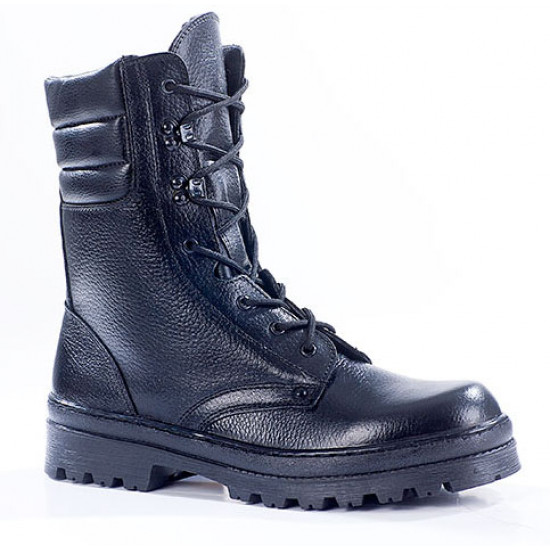 Russian leather warm winter tactical assault boots 