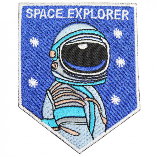 Parche Space Cadet bordado a mano para coser