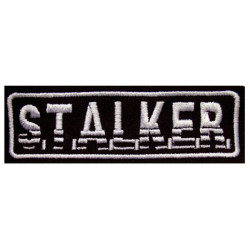 stalker game embroidery stripe patch 108   stalker game embroidery stripe patch 108
