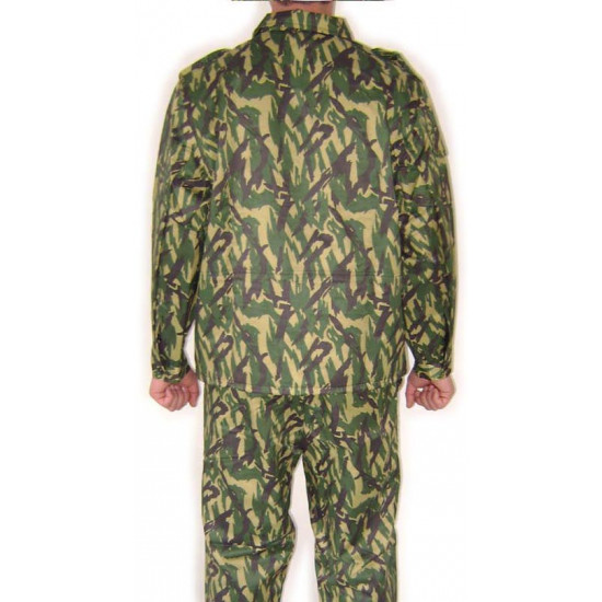Sombra del uniforme del airsoft de verano táctica rusa 2 camo verdes