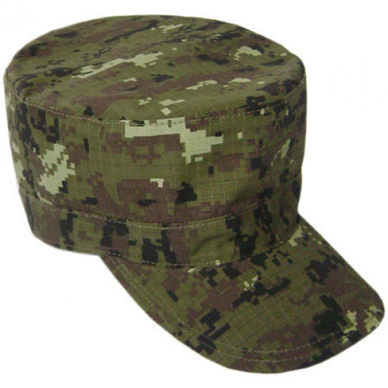 Tactical digital 4-color camo airsoft cap