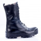 Bottes tactiques d'hiver chaudes en cuir Airsoft "aviator" 79