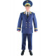 Soviétique / le colonel général d`aviation russe font étalage de l`uniforme