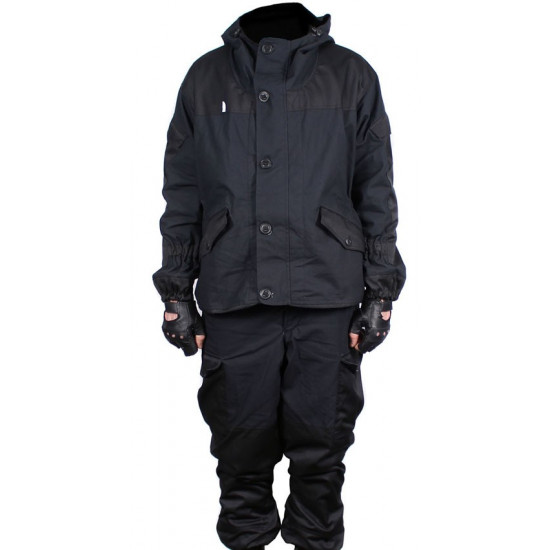 Gorka 3 black winter uniform Airsoft gear Tactical Warm suit Gorka 3 black winter uniform Airsoft gear Tactical Warm suit