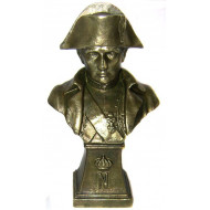 Sowjetische russische Bronzeskulptur "Napoleon High Bust" Sowjetische russische Bronzeskulptur "Napoleon High Bust"