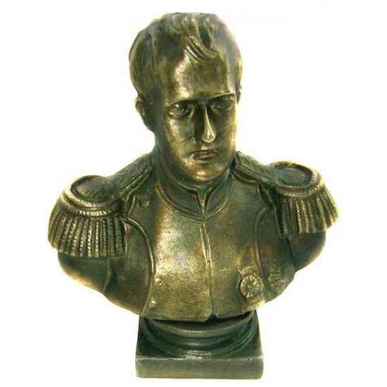 Russische Skulpturenbüste "Napoleon hohe Figur"