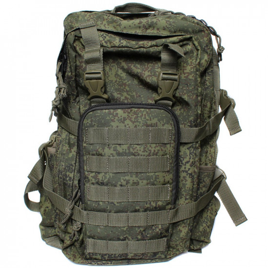 Mochila táctica de 25L BEAVER Fuerzas especiales rusas Ropa de camuflaje digital con eslingas