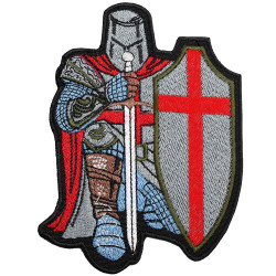 Das Templar Order Patch-Videospiel Assassin's Creed Handgemachte Stickerei zum Aufnähen Das Templar Order Patch-Videospiel Assassin's Creed Handgemachte Stickerei zum Aufnähen