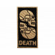 Death Skull Airsoft game Tactical Patch Sew-on handmade embroidery