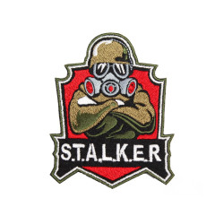 S.T.A.L.K.E.R. Liquidator Stickerei Handgemachter Patch zum Aufnähen S.T.A.L.K.E.R. Liquidator Stickerei Handgemachter Patch zum Aufnähen