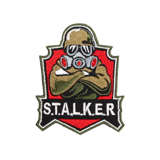 S.T.A.L.K.E.R. Parche hecho a mano coser bordado de Liquidator