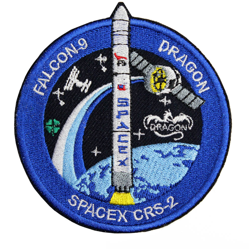 NEW IRIDIUM-2 SPACEX ORIGINAL MISSION PATCH FALCON 9 ISS NASA FREE SHIPPING 