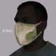 Protective Face Mask wiederverwendbar Double Layer Knitwear von Bars in 3 Farben