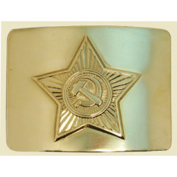 Soviet army   military soldier's buckle for belt Soviet army   military soldier's buckle for belt