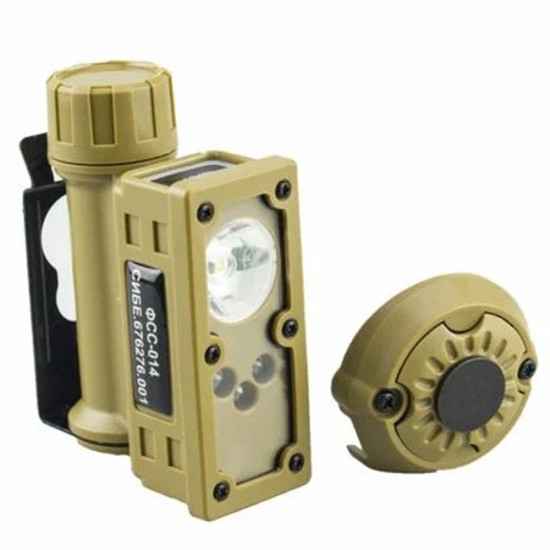 ロシア軍RATNIKトーチhelmetС6Э2ヘルメットFES 6E2用戦術懐中電灯