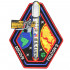 DSCOVR Falcon-9 SpaceX Raumschiff NASA Mission Patch Handgemachte Stickerei zum Aufnähen