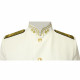 Uniforme de parade de la flotte navale d'origine russe VMF nouveau type blanc officier de marine usure blanche