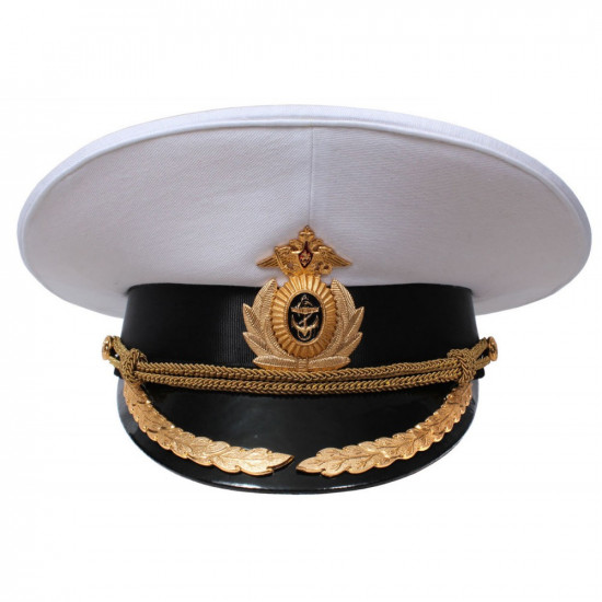 Original Marineflotte Typ Parade Uniform Russisch VMF Neuer Typ Marineoffizier weiß tragen