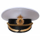Tipo original de la flota naval Desfile Uniforme VMF ruso Nuevo tipo de oficial de la Armada de blanco
