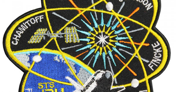 ISS STS-134 Space shuttle NASA Mission Embroidered Sew-on patch