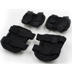 Tactical Airsoft Equipment tactical black protection knee / elbow pads for Airsoft gear modern pads Tactical Airsoft Equipment tactical black protection knee / elbow pads for Airsoft gear modern pads