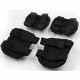 Tactical Airsoft Equipment military black protection knee / elbow pads for Airsoft gear modern pads