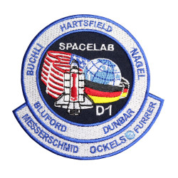 NASA Demo-2 SpaceX Dragon Behnken & Hurleysleeve Patch sleeve embroidery