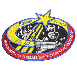 STS-123 Space Shuttle Endeavour NASA ISS Mission Patch handgefertigte Stickerei STS-123 Space Shuttle Endeavour NASA ISS Mission Patch handgefertigte Stickerei