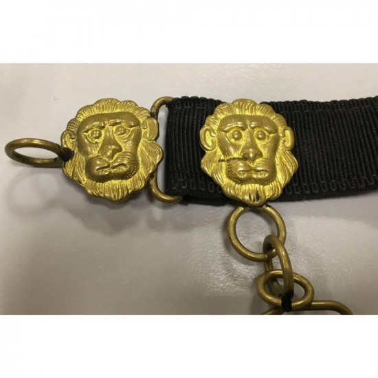 Naval fleet belt set "Sad Lions" belt with dagger Soviet Union hanger of the RKKF USSR VMF