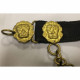 Ceinture de la flotte navale Ceinture "Sad Lions" avec poignard Cintre Union soviétique du RKKF URSS VMF