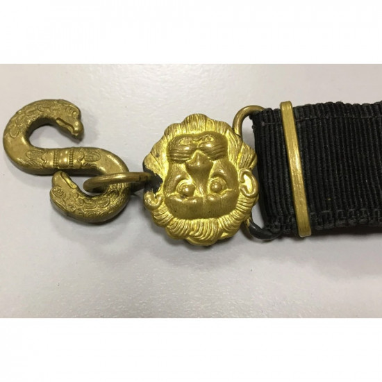 BELT VERY RARE "evil lions" FOR THE DAGGER OF THE ADMIRAL USSR NAVY mod.1947 