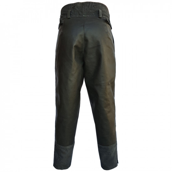 USSR   black Leather underwear trousers for   Officers Soviet Union pants