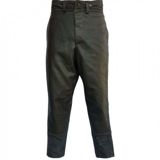 USSR   black Leather underwear trousers for   Officers Soviet Union pants